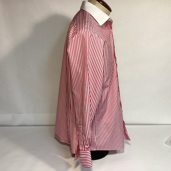 Men’s Thomas Pink slim fit button down dress shirt size 16 1/2 - Picture 3 of 9